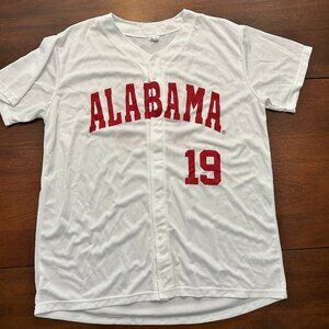 Alabama Crimson Tide Baseball Jersey, Special Edition Giveaway (White)